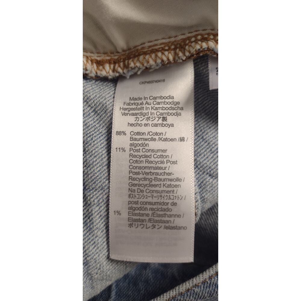 Madewell The Perfect Vintage Jean Women 33 Distressed Blue Jeans High Rise - Picture 15 of 16
